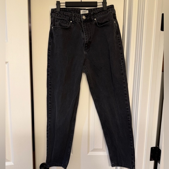 Just Female Black Straight Jeans Size 30 - Picture 1 of 6